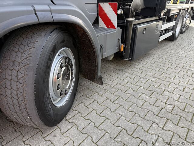 Platforminis sunkvežimis Scania R440 6X2*4 Kran HMF 5020 K5