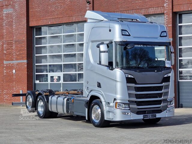 Podvozok s kabínou Scania R590 V8 NGS - FULL  SPEC!! - NEW - steering axl...