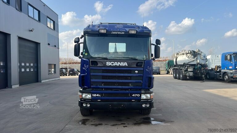 Sistema de brazo de gancho Scania 124 - 470 (BELGIAN TRUCK / 6X2 / PDE / GOOD CON...