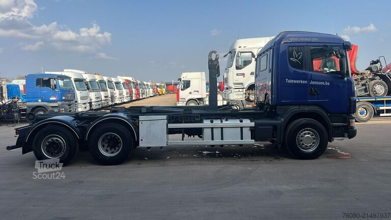 Sistema de brazo de gancho Scania 124 - 470 (BELGIAN TRUCK / 6X2 / PDE / GOOD CON...