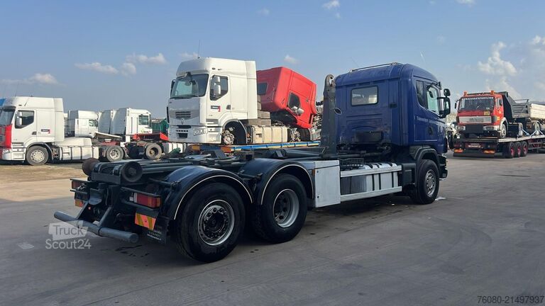 Sistema de brazo de gancho Scania 124 - 470 (BELGIAN TRUCK / 6X2 / PDE / GOOD CON...