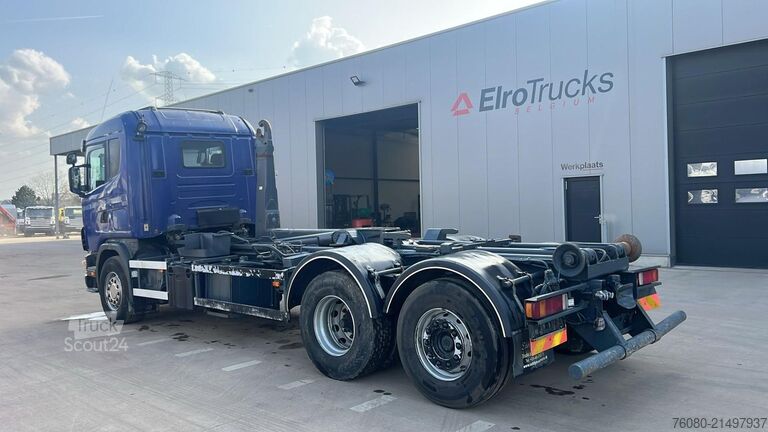 Sistema de brazo de gancho Scania 124 - 470 (BELGIAN TRUCK / 6X2 / PDE / GOOD CON...