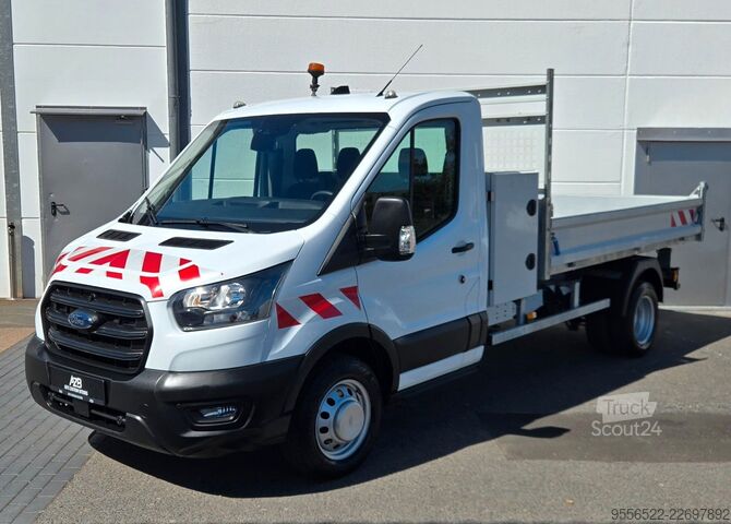 Kombi s prekucnikom FORD Transit Kipper+Kiste 470 Kamera/3,5tAHK/Zwilling