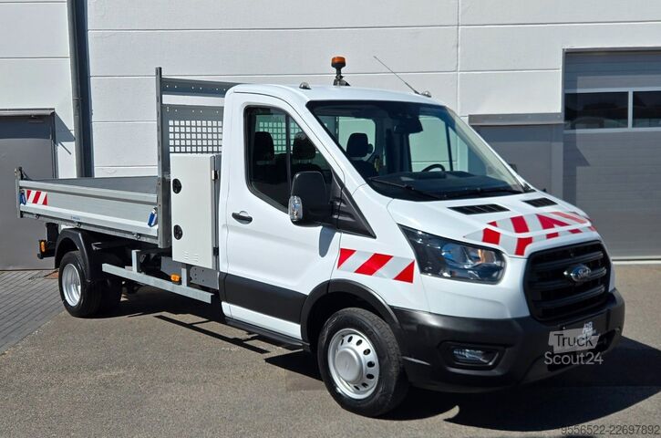 Kombi s prekucnikom FORD Transit Kipper+Kiste 470 Kamera/3,5tAHK/Zwilling