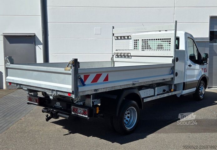 Kombi s prekucnikom FORD Transit Kipper+Kiste 470 Kamera/3,5tAHK/Zwilling