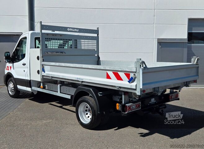 Kombi s prekucnikom FORD Transit Kipper+Kiste 470 Kamera/3,5tAHK/Zwilling
