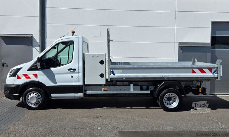 Kombi s prekucnikom FORD Transit Kipper+Kiste 470 Kamera/3,5tAHK/Zwilling