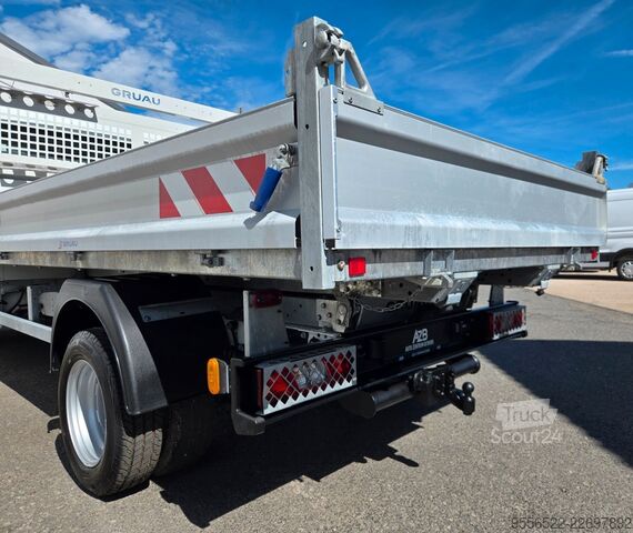 Kombi s prekucnikom FORD Transit Kipper+Kiste 470 Kamera/3,5tAHK/Zwilling