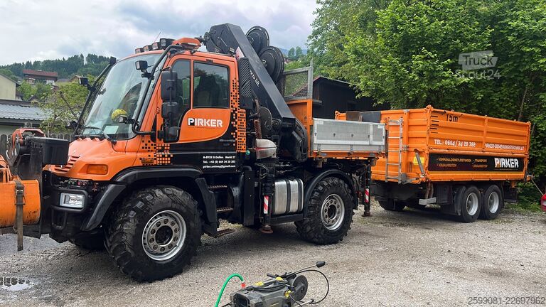 Unimog με γερανό Mercedes-Benz Unimog U 400