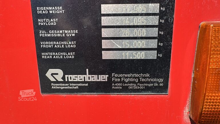 Autopompa Mercedes-Benz SK 2638