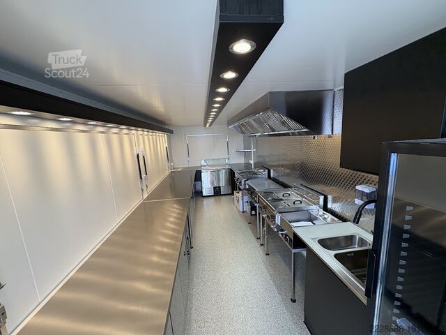 Säljtrailer, FINANSIERING MÖJLIG Verkaufsanhänger Imbissanhänger, XXL Grillwagen,