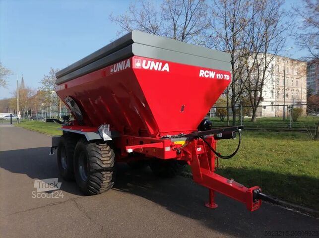 Gübre serpme makinesi Unia RcW 110 tp