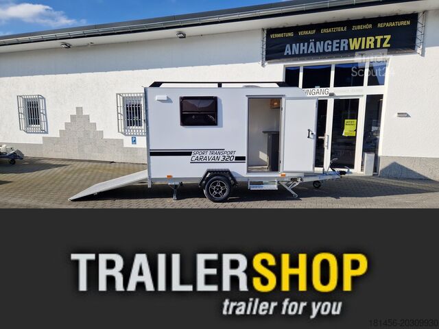 Прицеп для мотоцикла trailershop Isokoffer TFS 320 Sport Transport Schlaf