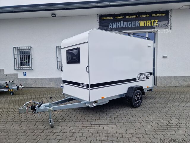 Прицеп для мотоцикла trailershop Isokoffer TFS 320 Sport Transport Schlaf