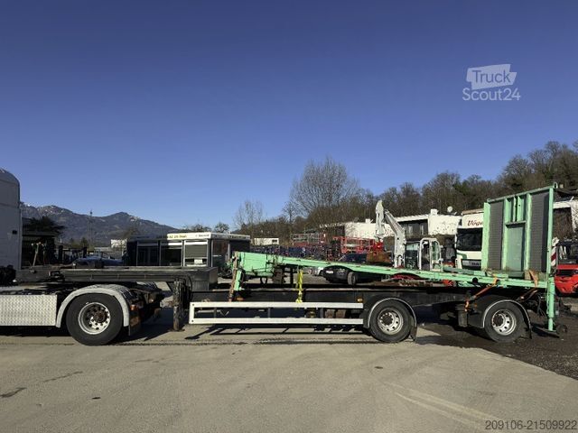 Tippsemitrailer KRAMER KS 20LL Lenk Achse Zwillingsreifen