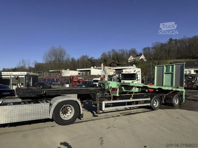 Tippsemitrailer KRAMER KS 20LL Lenk Achse Zwillingsreifen