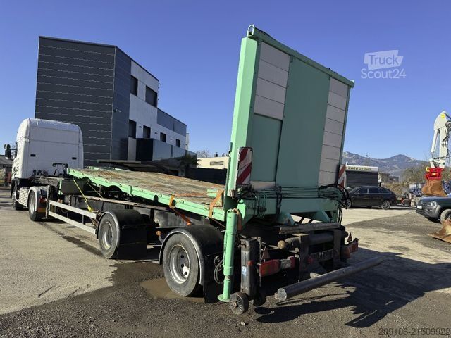 Tippsemitrailer KRAMER KS 20LL Lenk Achse Zwillingsreifen