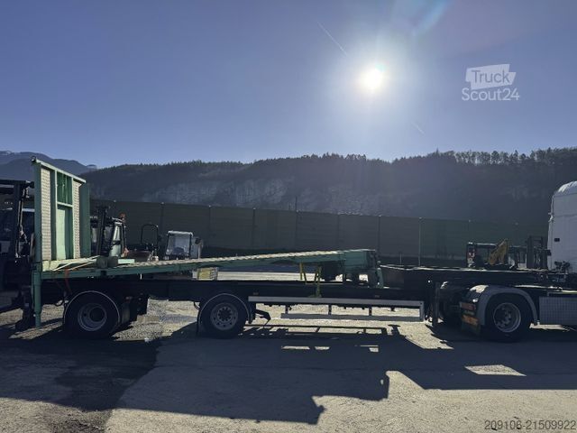 Tippsemitrailer KRAMER KS 20LL Lenk Achse Zwillingsreifen