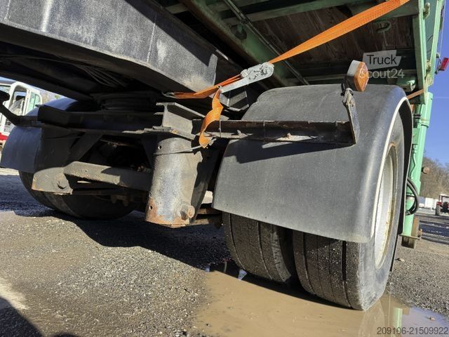 Tippsemitrailer KRAMER KS 20LL Lenk Achse Zwillingsreifen