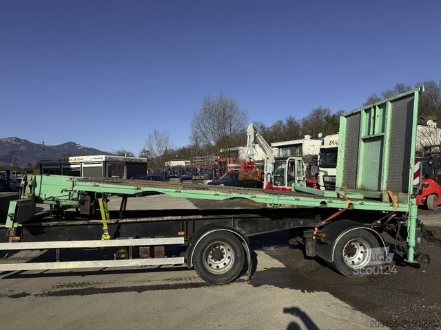 Değiştirilebilir kasalı kamyon  Wechselpritschen Plattform kran konsole