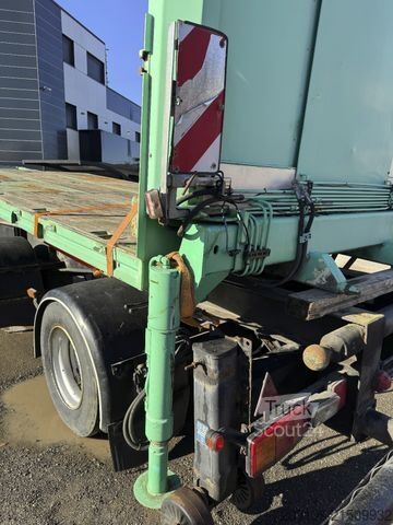 Değiştirilebilir kasalı kamyon  Wechselpritschen Plattform kran konsole