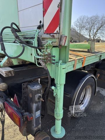 Değiştirilebilir kasalı kamyon  Wechselpritschen Plattform kran konsole