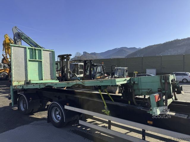 Değiştirilebilir kasalı kamyon  Wechselpritschen Plattform kran konsole