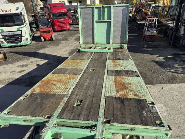 Değiştirilebilir kasalı kamyon  Wechselpritschen Plattform kran konsole