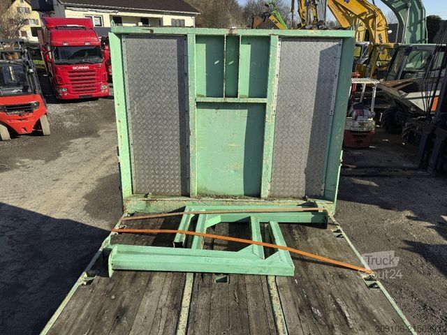 Değiştirilebilir kasalı kamyon  Wechselpritschen Plattform kran konsole