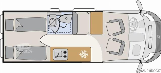 Kastenwagen Wohnmobil / Campervan DETHLEFFS Globetrail 640 ES Fiat *18 Zoll Felgen*