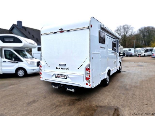 Polointegrovaný karavan GLUECKSMOBIL T 660 *SAT+TV*Duo-Control*AHK*1. Hand*