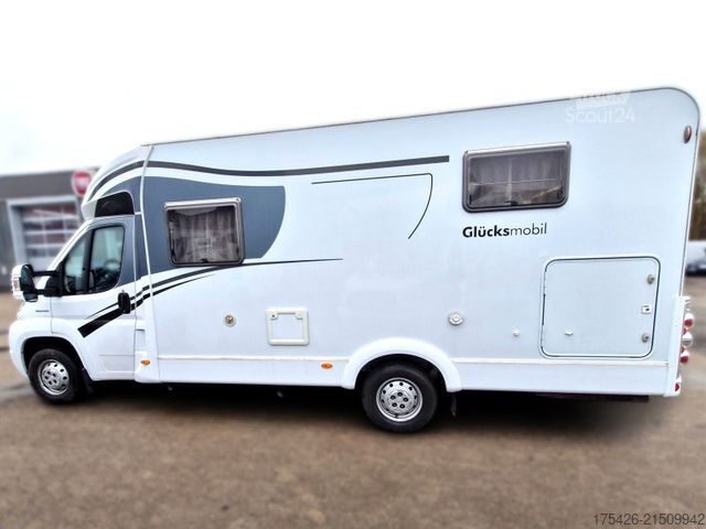 Polointegrovaný karavan GLUECKSMOBIL T 660 *SAT+TV*Duo-Control*AHK*1. Hand*