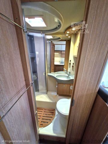 Polointegrovaný karavan GLUECKSMOBIL T 660 *SAT+TV*Duo-Control*AHK*1. Hand*