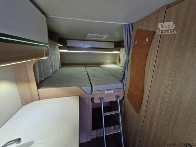 Polointegrovaný karavan GLUECKSMOBIL T 660 *SAT+TV*Duo-Control*AHK*1. Hand*