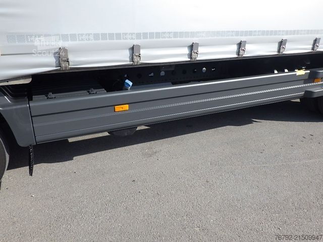 LKW mit Pritsche (offen) MERCEDES-BENZ 1327 L Atego 4 Pritsche 7,3m/LBW/AHK/Klima/55tkm