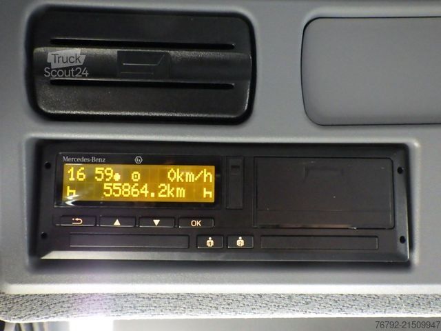 LKW mit Pritsche (offen) MERCEDES-BENZ 1327 L Atego 4 Pritsche 7,3m/LBW/AHK/Klima/55tkm