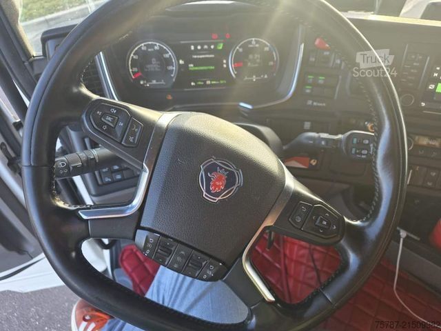 Standard dragbil SCANIA R450, Retarder, Kipphydr., ALCOA LM