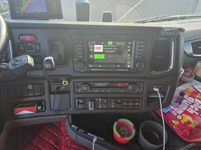 Standard dragbil SCANIA R450, Retarder, Kipphydr., ALCOA LM