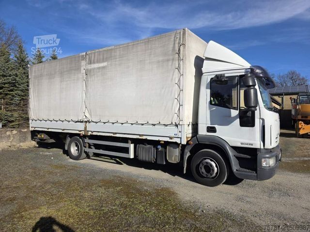 Camião plataforma com lona IVECO 120E25 Pritsche&Plane,Ladebordwand 1,5 To