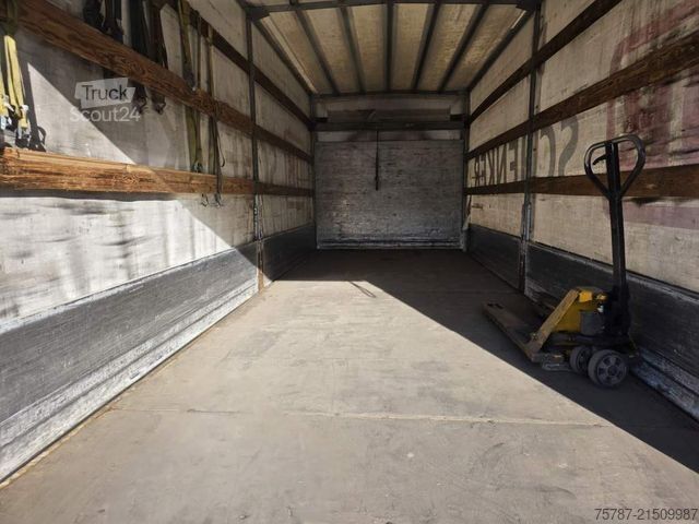 Camião plataforma com lona IVECO 120E25 Pritsche&Plane,Ladebordwand 1,5 To