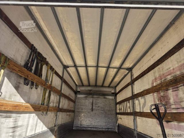 Camião plataforma com lona IVECO 120E25 Pritsche&Plane,Ladebordwand 1,5 To