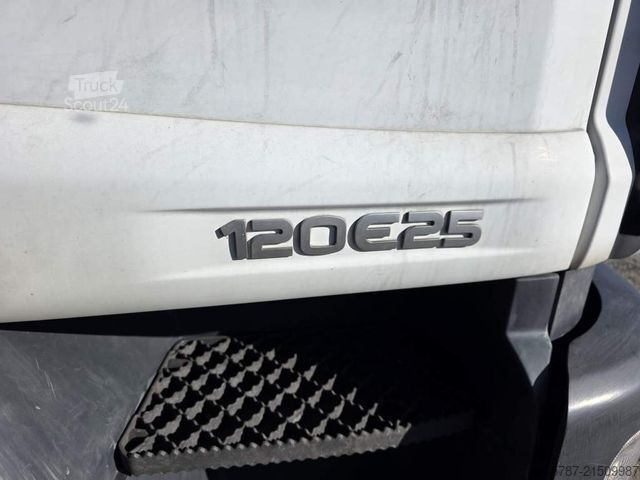 Camião plataforma com lona IVECO 120E25 Pritsche&Plane,Ladebordwand 1,5 To