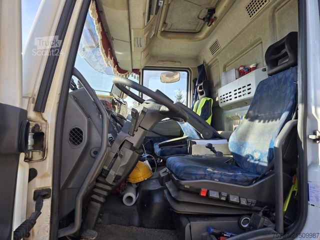 Camião plataforma com lona IVECO 120E25 Pritsche&Plane,Ladebordwand 1,5 To