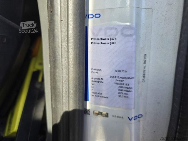 Camião plataforma com lona IVECO 120E25 Pritsche&Plane,Ladebordwand 1,5 To