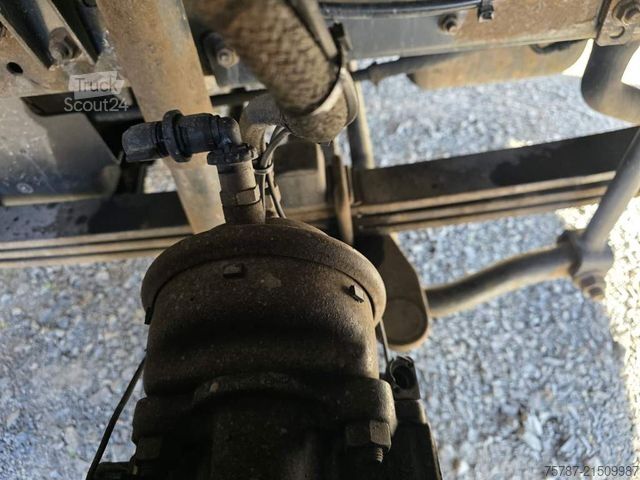 Camião plataforma com lona IVECO 120E25 Pritsche&Plane,Ladebordwand 1,5 To