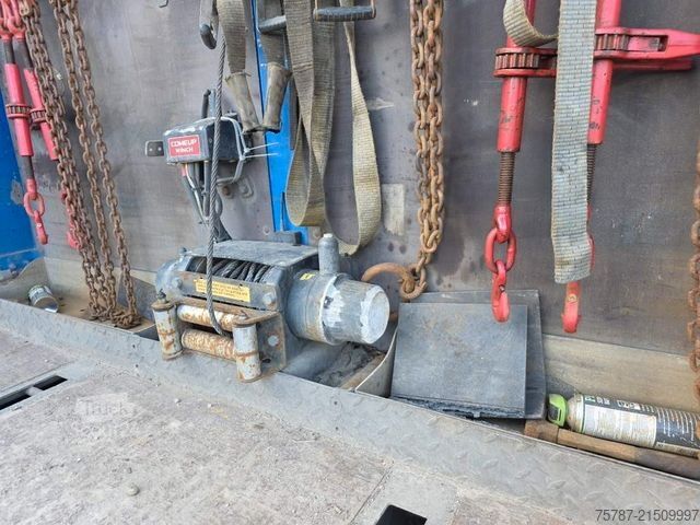 Laweta MAN 26.400 TGX mit Baustoffplateau, geteilte Rampen