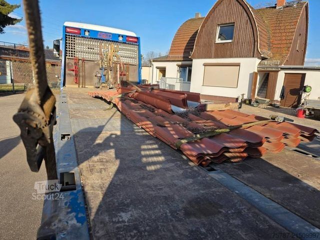 Laweta MAN 26.400 TGX mit Baustoffplateau, geteilte Rampen