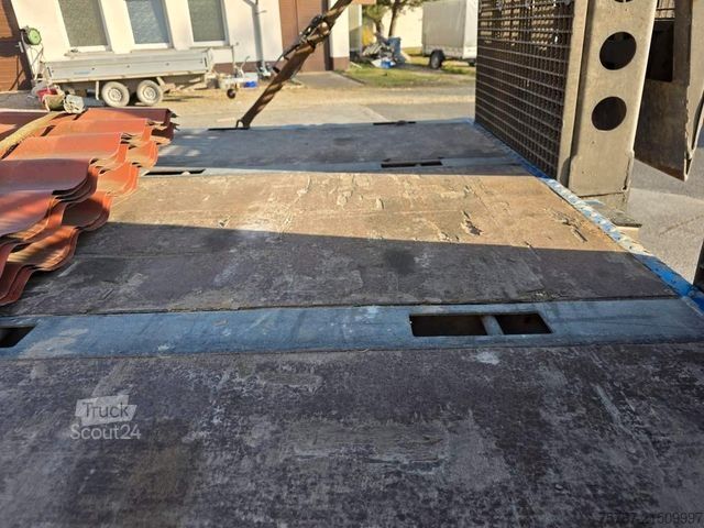 Laweta MAN 26.400 TGX mit Baustoffplateau, geteilte Rampen