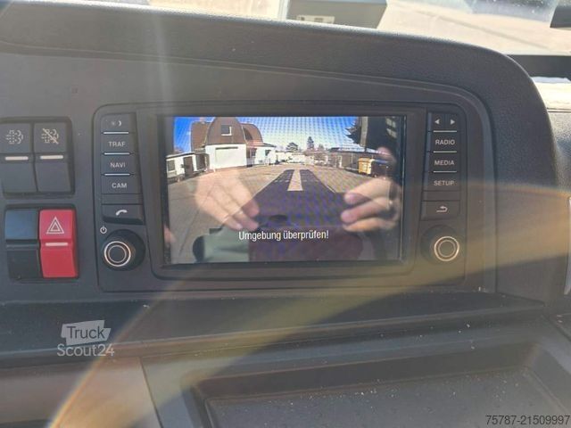 Laweta MAN 26.400 TGX mit Baustoffplateau, geteilte Rampen