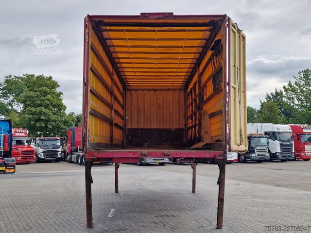 Ploščati dostavnik Krone BDF Box - Tautliner - Code XL